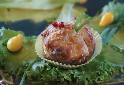 Võitja muffin.