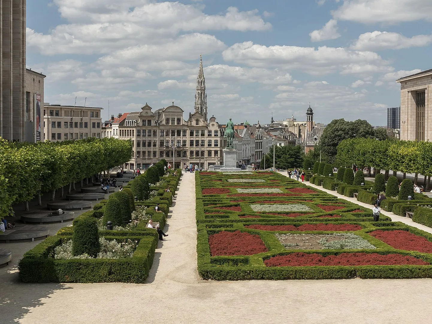 Brüsseli Jardin du Mont des Art.