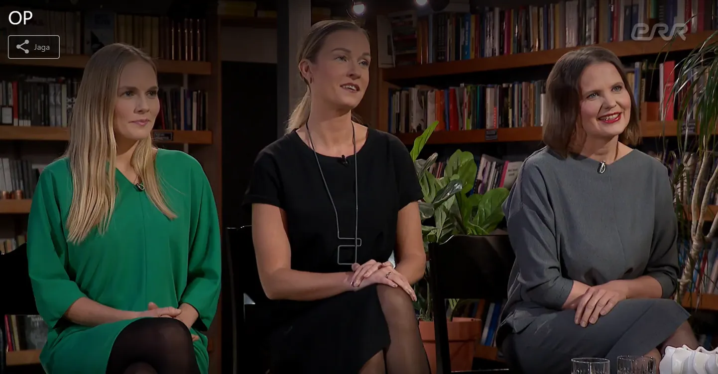 Liis Haab, Kaisa Selde, Harriet Toompere.