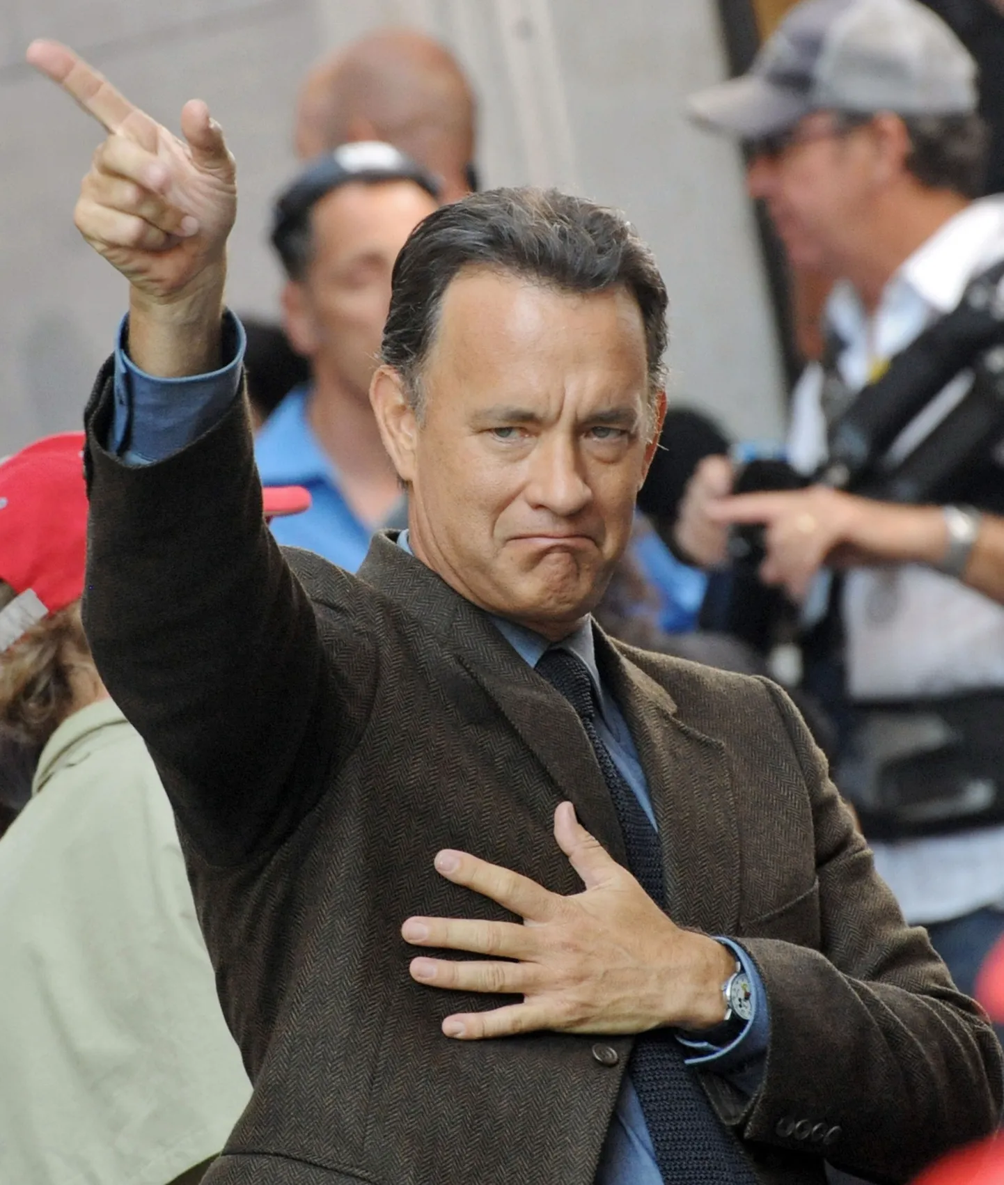Tom Hanks filmi «Inglid ja deemonid» võtetel