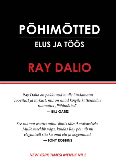 Ray Dalio «Põhimõtted. Elus ja töös».