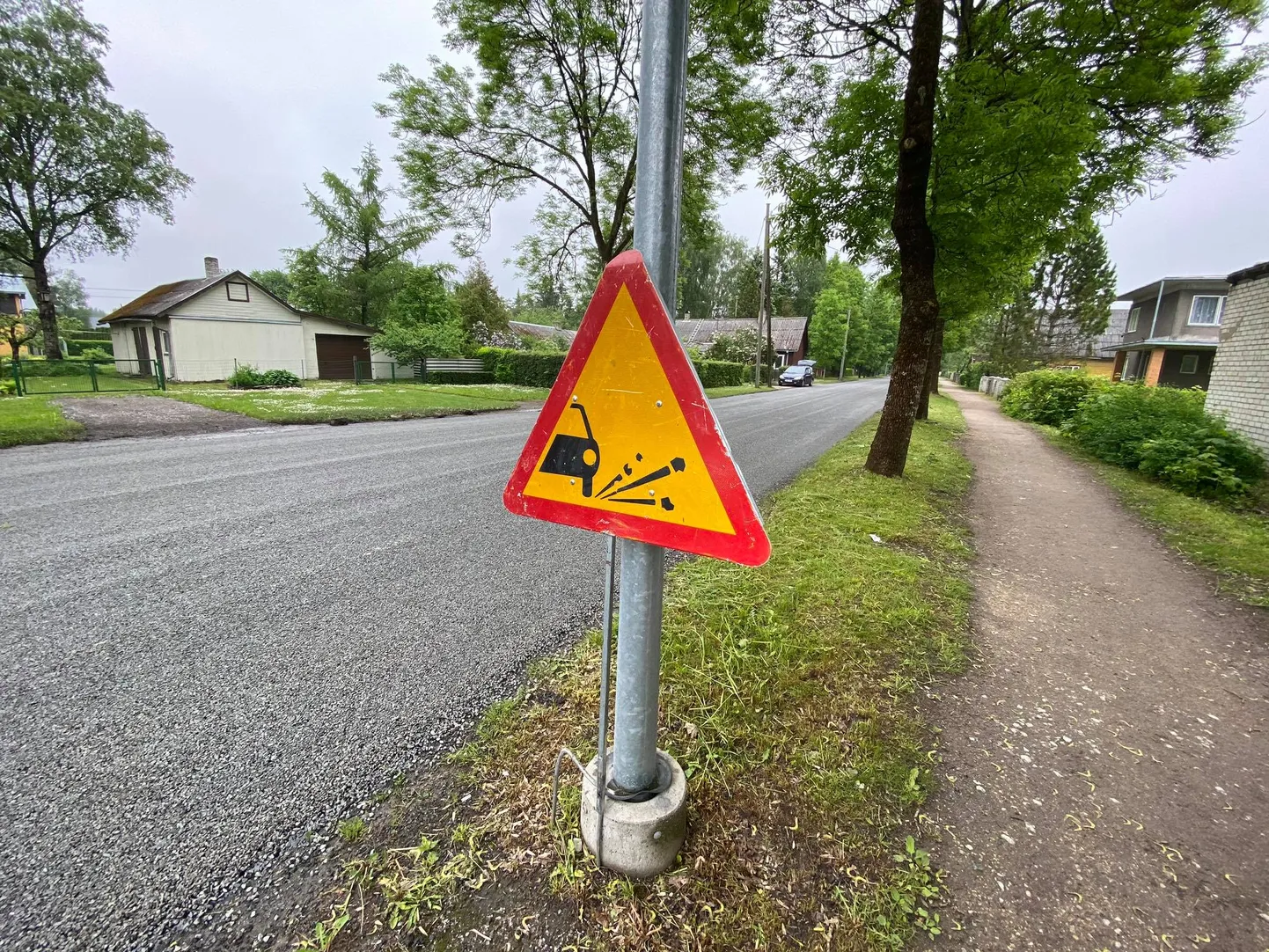 Teetööd Järvamaa haigla juures.