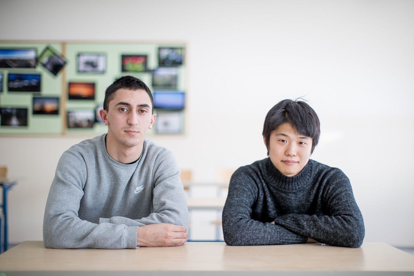 Mateo Roche ja Naoto Hosokawa õpivad praegu Kiili gümnaasiumi 11. klassis.