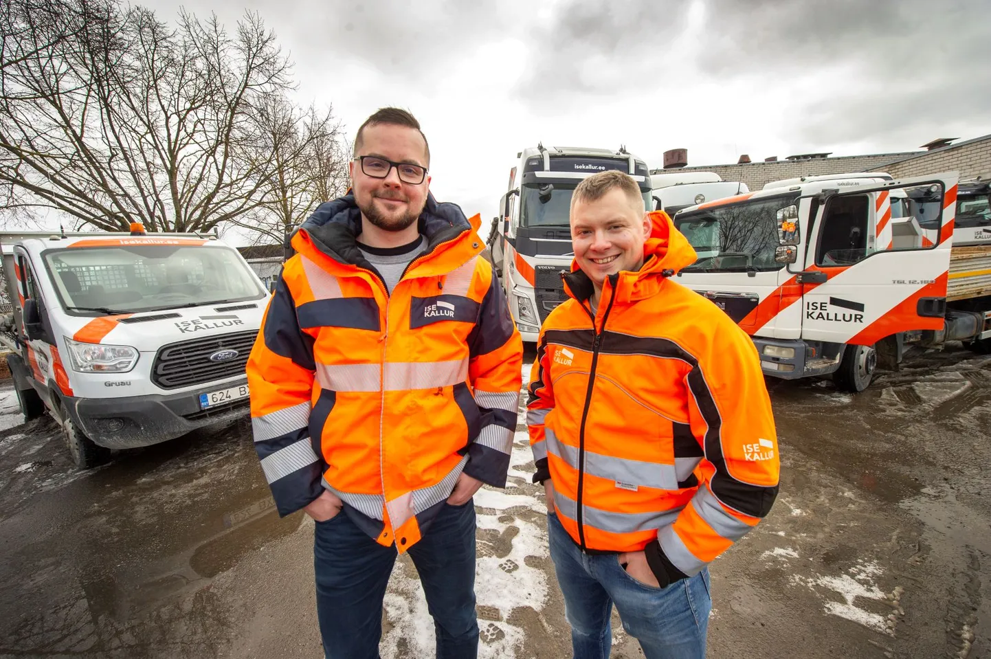 Isekallur OÜ juhatuse liigkmed  Silvar Vähk  ning Erik Mesikäpp.