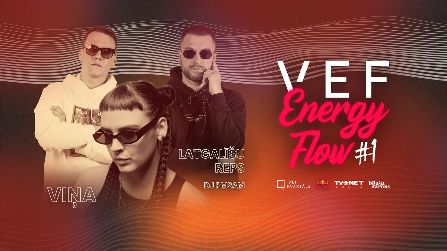 VEF ENERGY FLOW #1: Koncerts, kas uzlādē. Atmosfēra, kas paliek atmiņā