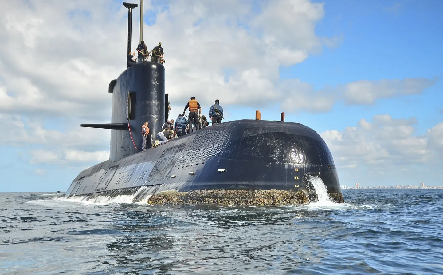 Подлодка "Сан-Хуан".