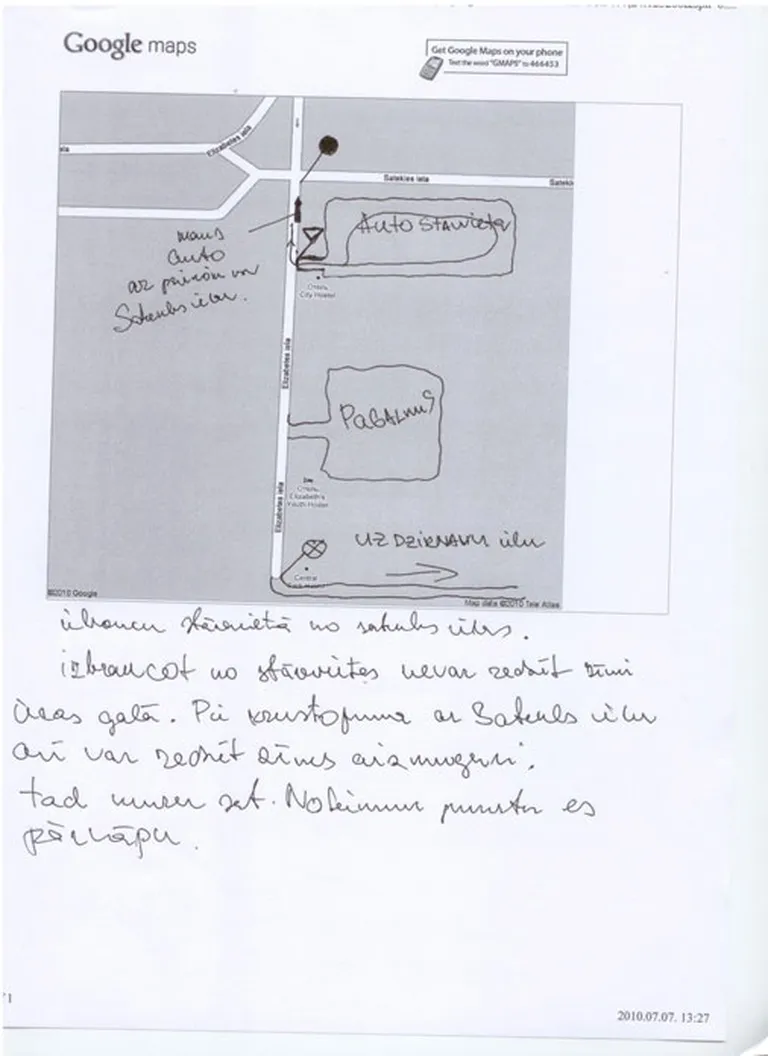 Armanda situācijas grafisks izklāsts