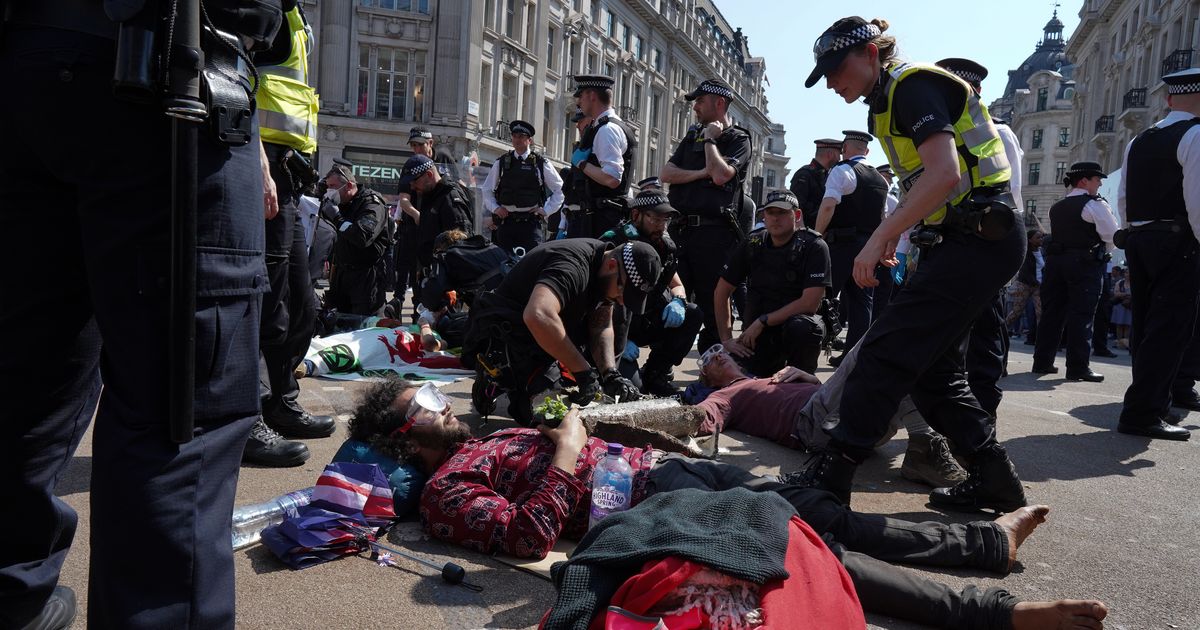 Londoni kliimaprotestidel on kinni peetud üle 700 inimese