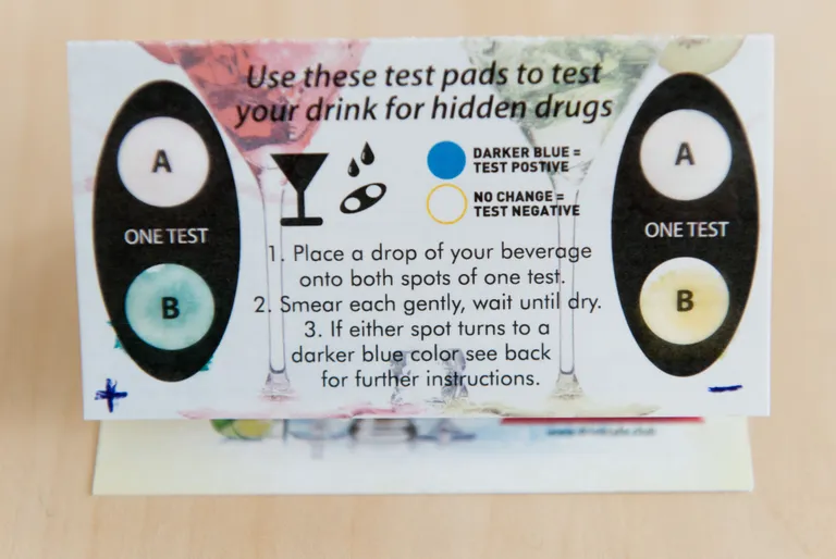 Test näitas GHB sisaldust joogis.