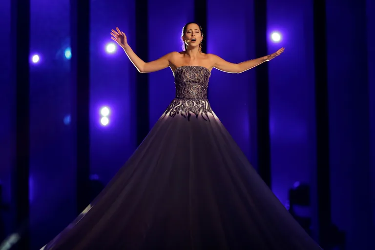 Elina Nechayeva esitamas laulu «La Forza».