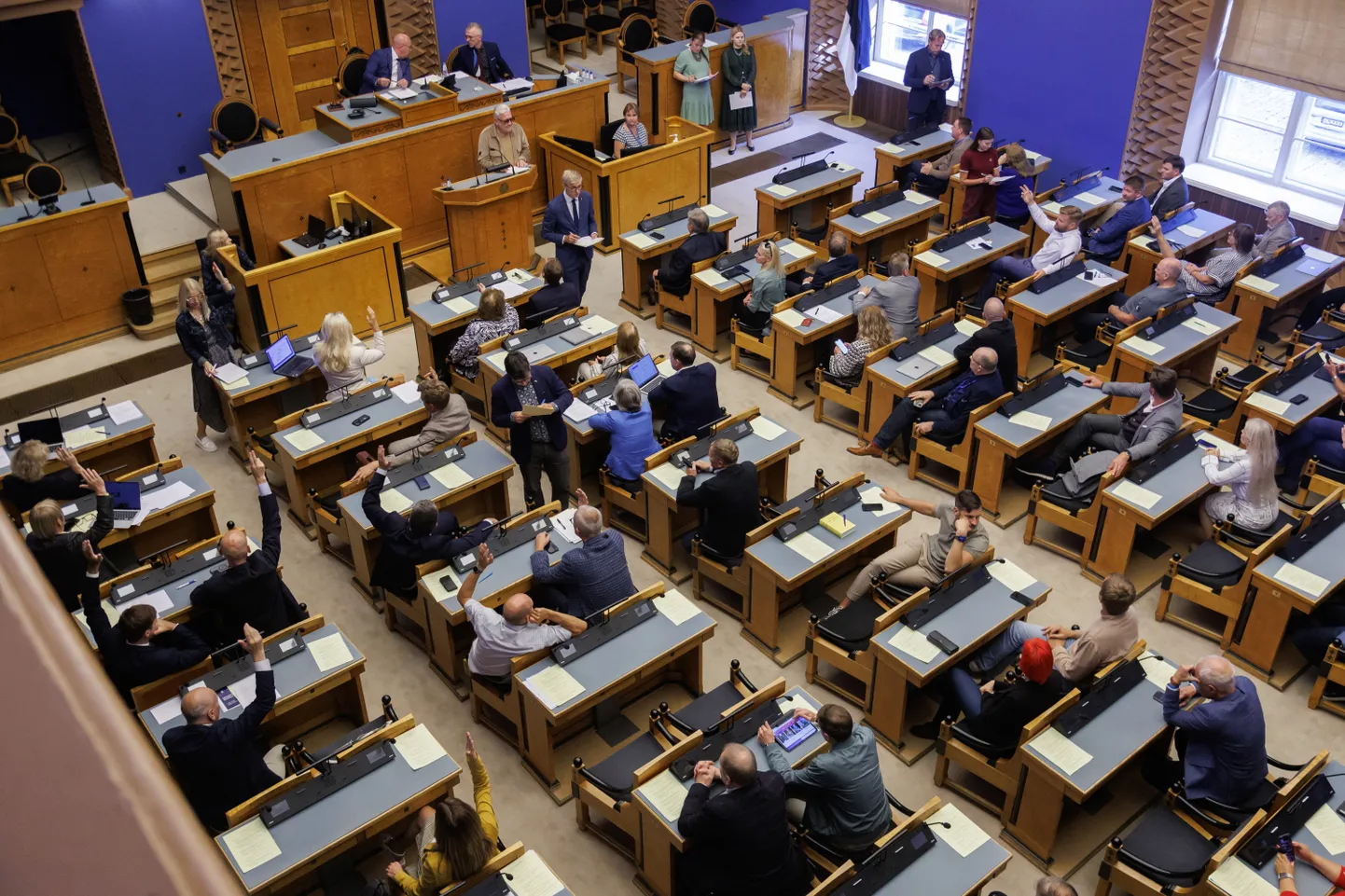 Riigikogu. Vihakõneseadus läheb uuele aruteluringile.