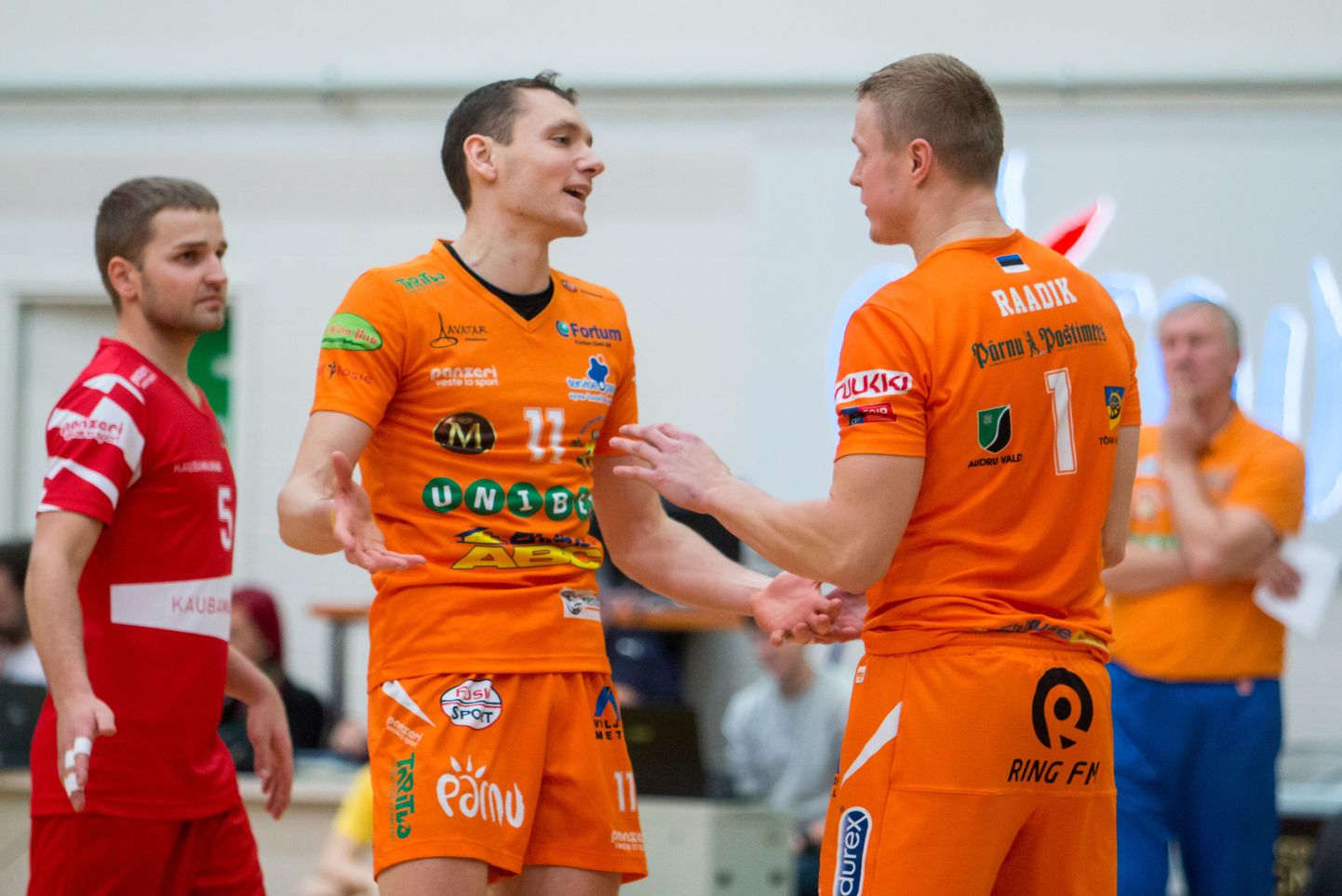 Pärnu võrkpalliklubi meeskond võõrustab Saja liigas tartu Bigbanki.