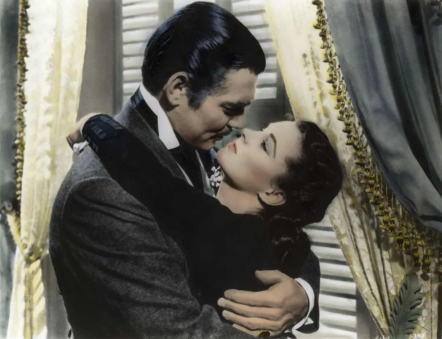 Clark Gable ja Vivien Leigh filmis «Tuulest viidud».