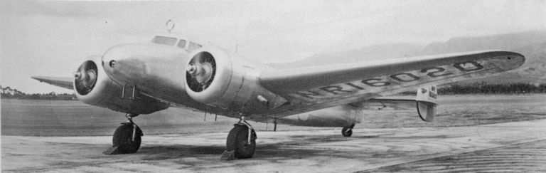 Lidmašīna "Lockheed Electra 10E"