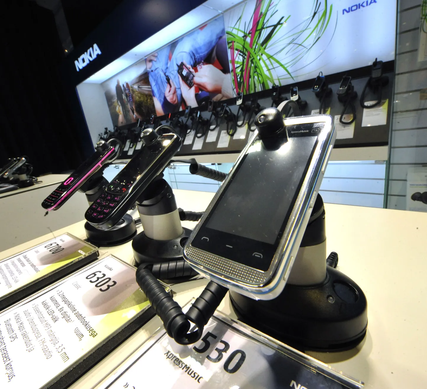 Telekommunikatsioonifirmad reklaamivad end endiselt kõige rohkem. Nokia telefonid.