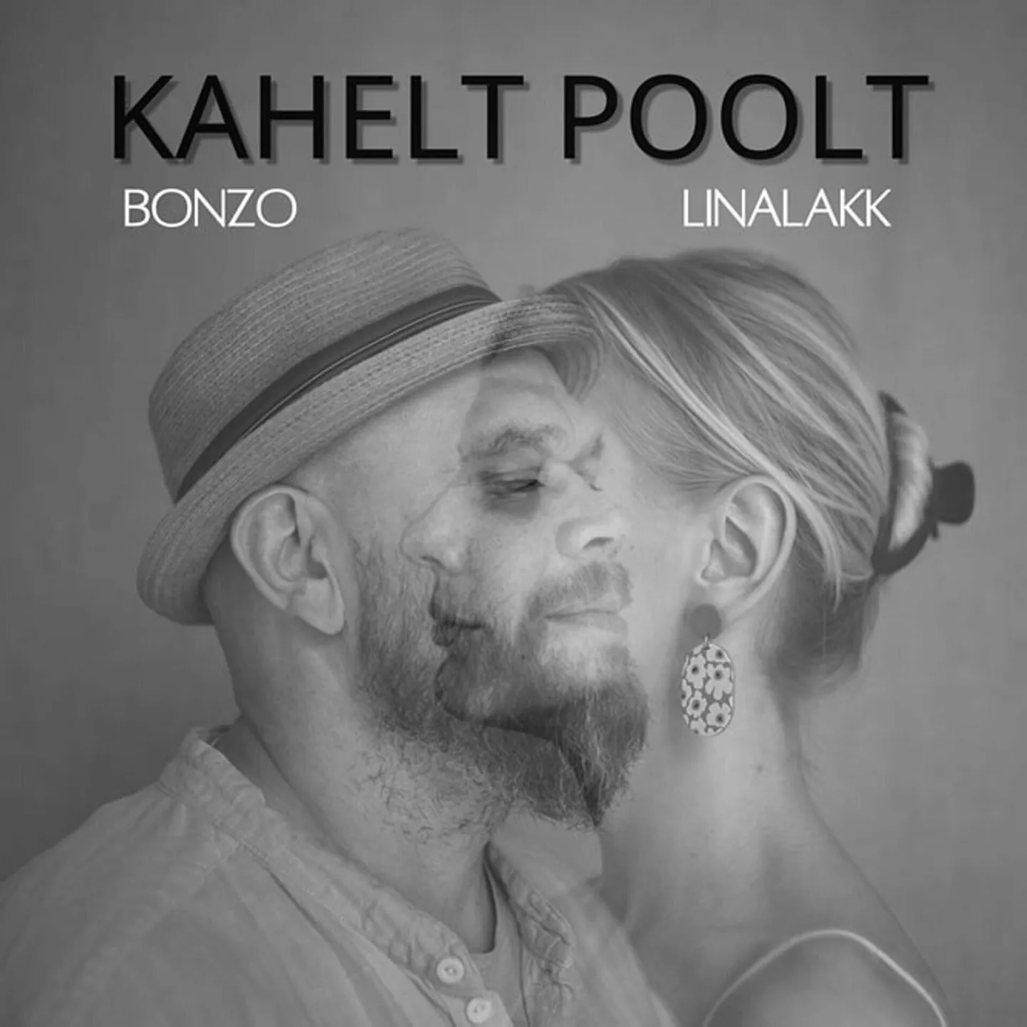 Linalaka ja Bonzo albumi "Kahelt poolt" ümbris.