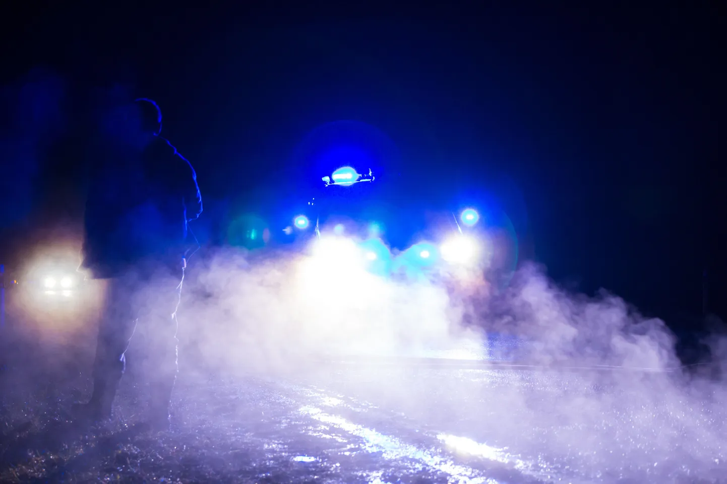 Kraavis põles auto