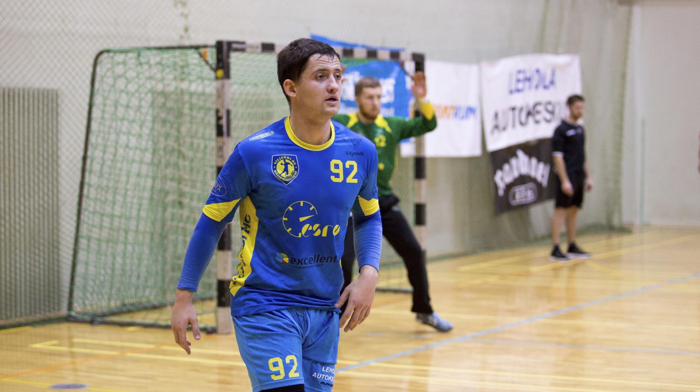 25-aastane Valgevenest pärit käsipallur Andrei Hapal viskas kolmapäeval kaheksa väravat.