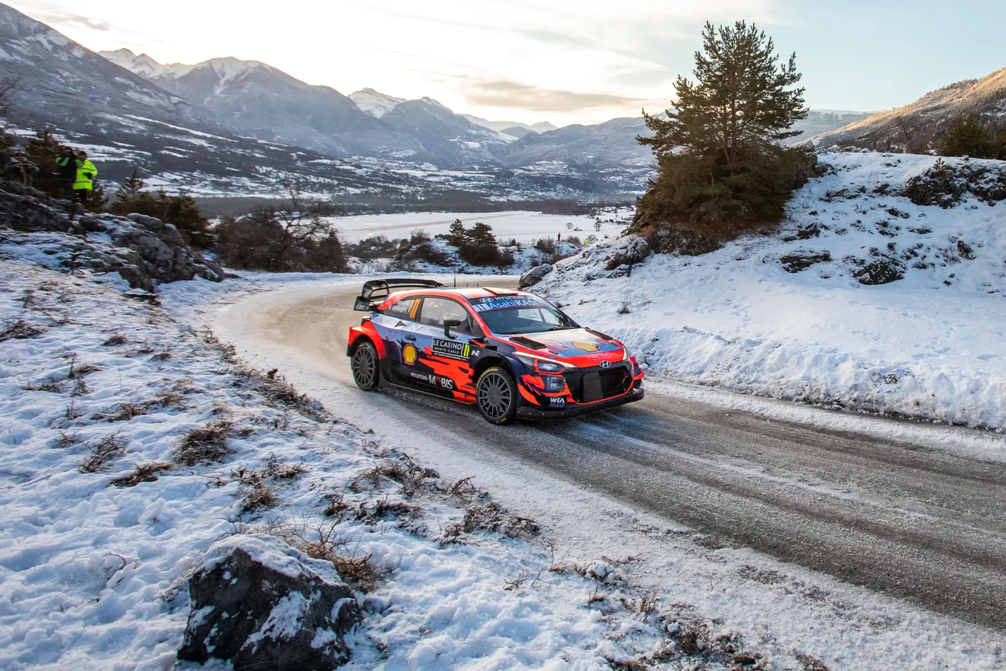 Hyundai Monte Carlo rallil.