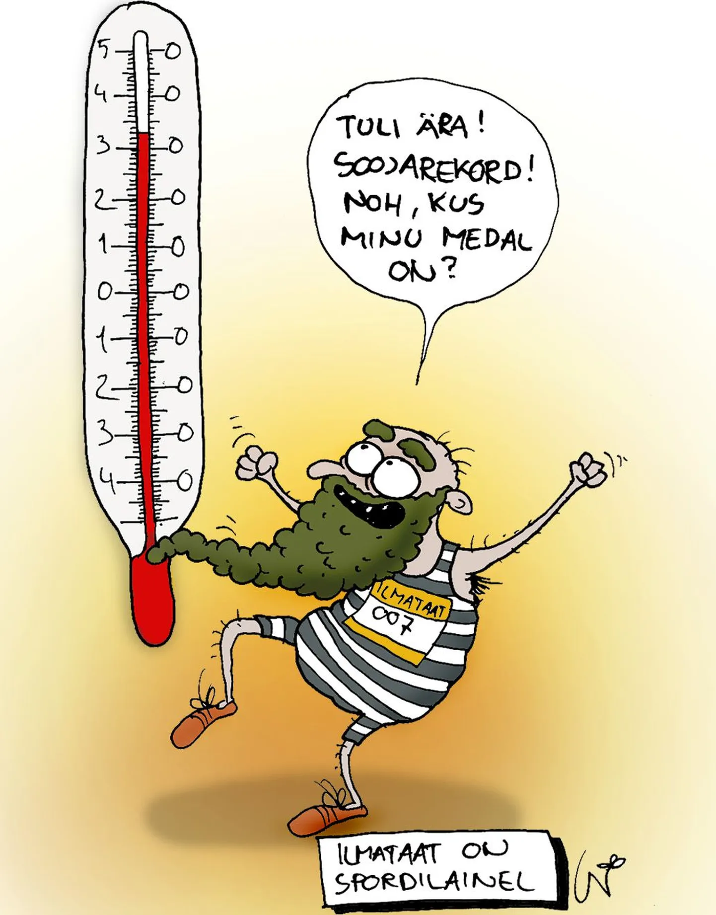 Ilmataadi rekord.