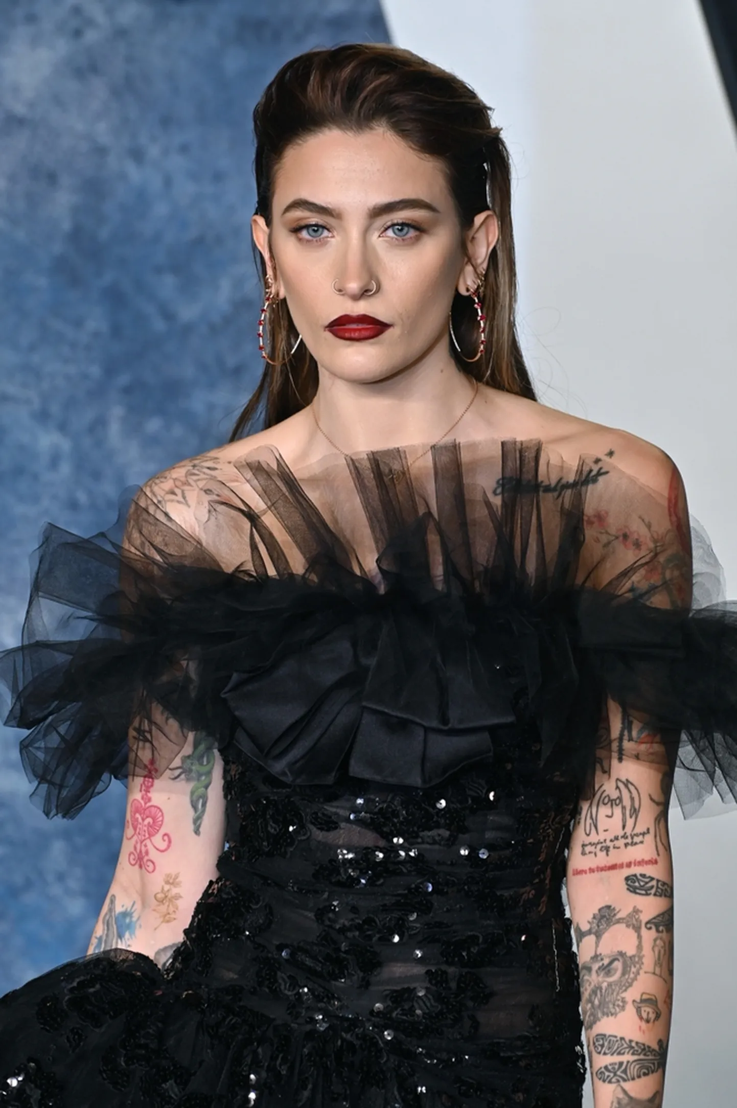 Paris Jackson möödunud aastal punasel vaibal.