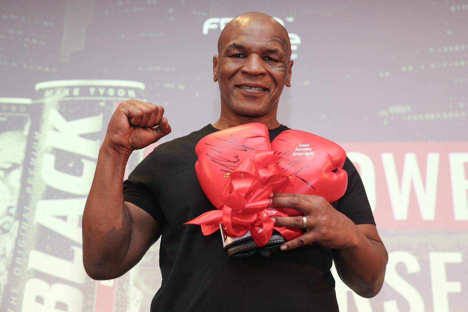 USA legendaarne poksija Mike Tyson.