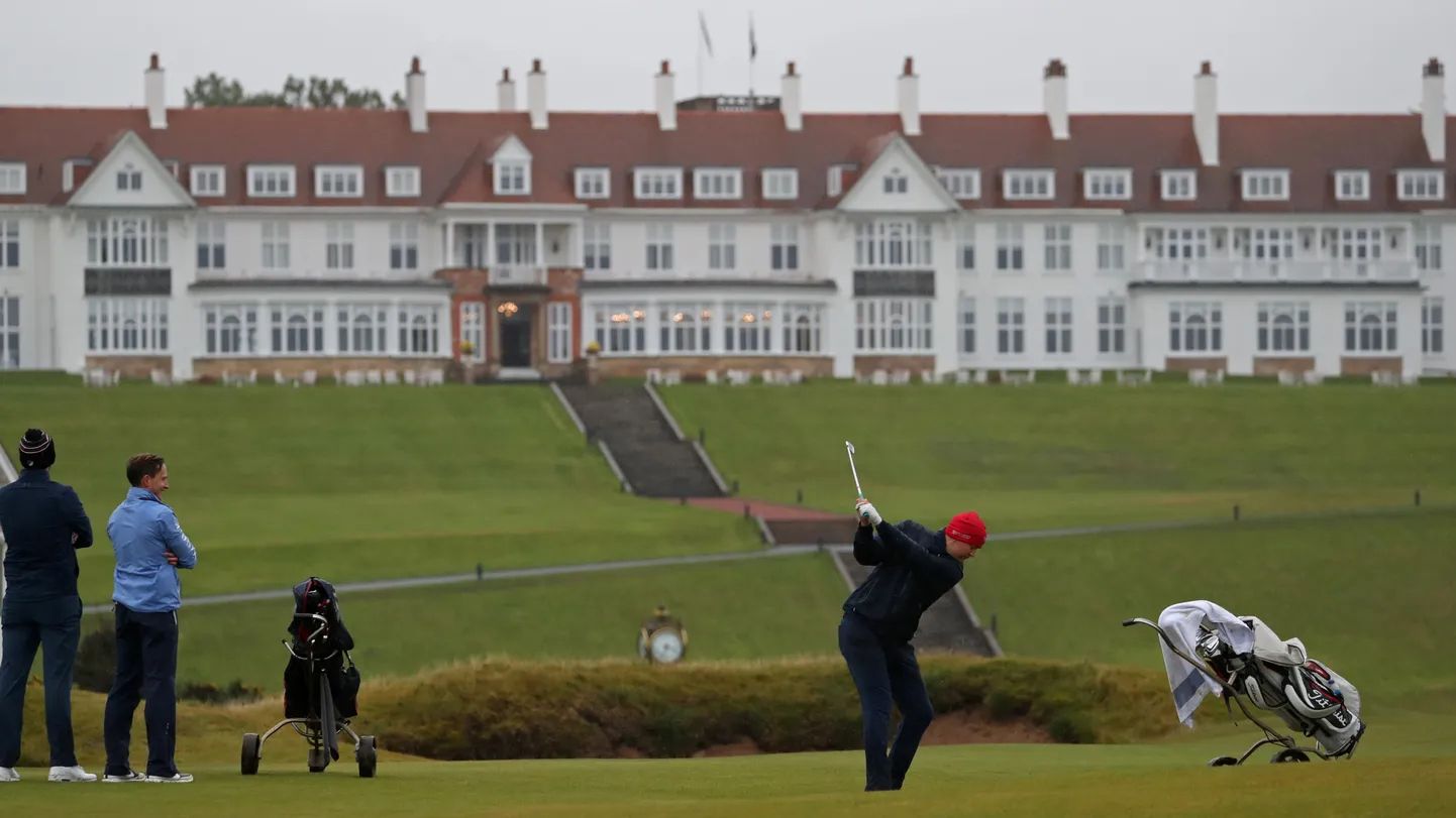 Donald Trumpi golfikuurort Šotimaal Turnberrys.