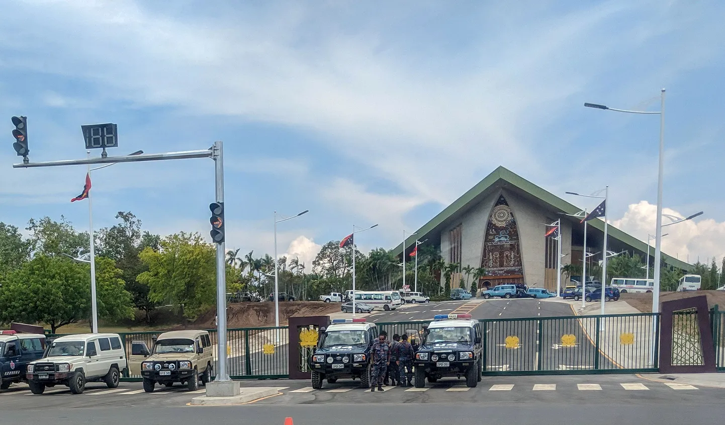 Politseinikud Port Moresbys.