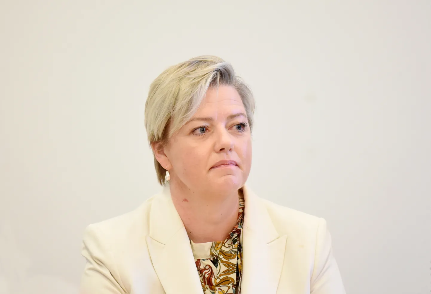 Centrālās vēlēšanu komisijas priekšsēdētāja Kristīne Saulīte