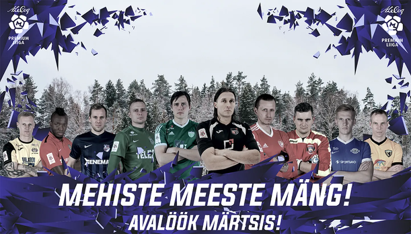 Jalgpalli Premium liiga uus hooaeg algab juba järgmisel nädalavahetusel.