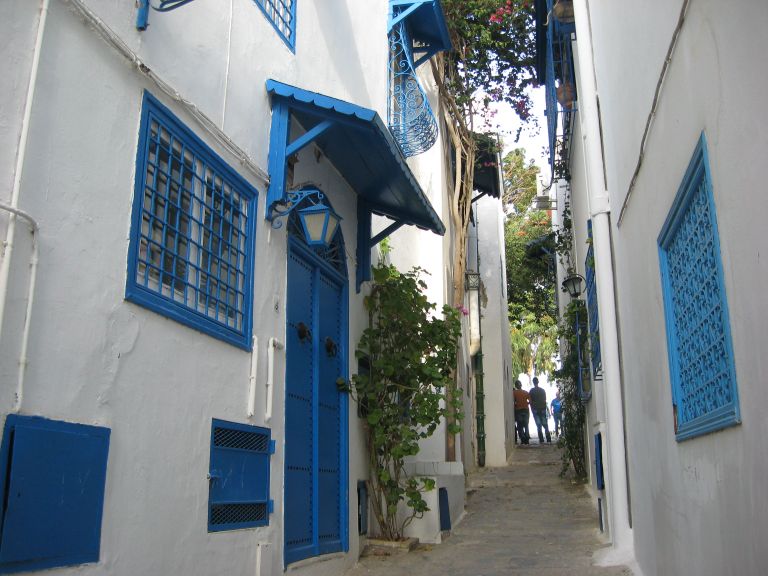 Tunise maaliline eeslinn Sidi Soud, kus asub riigi kalleim kinnisvara.