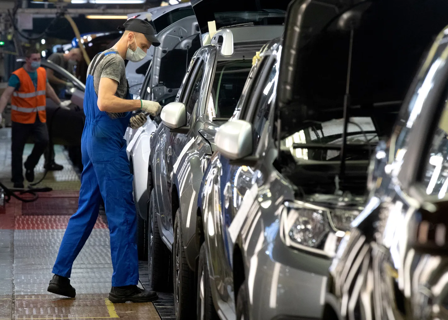 Renault autotehas Moskvas.