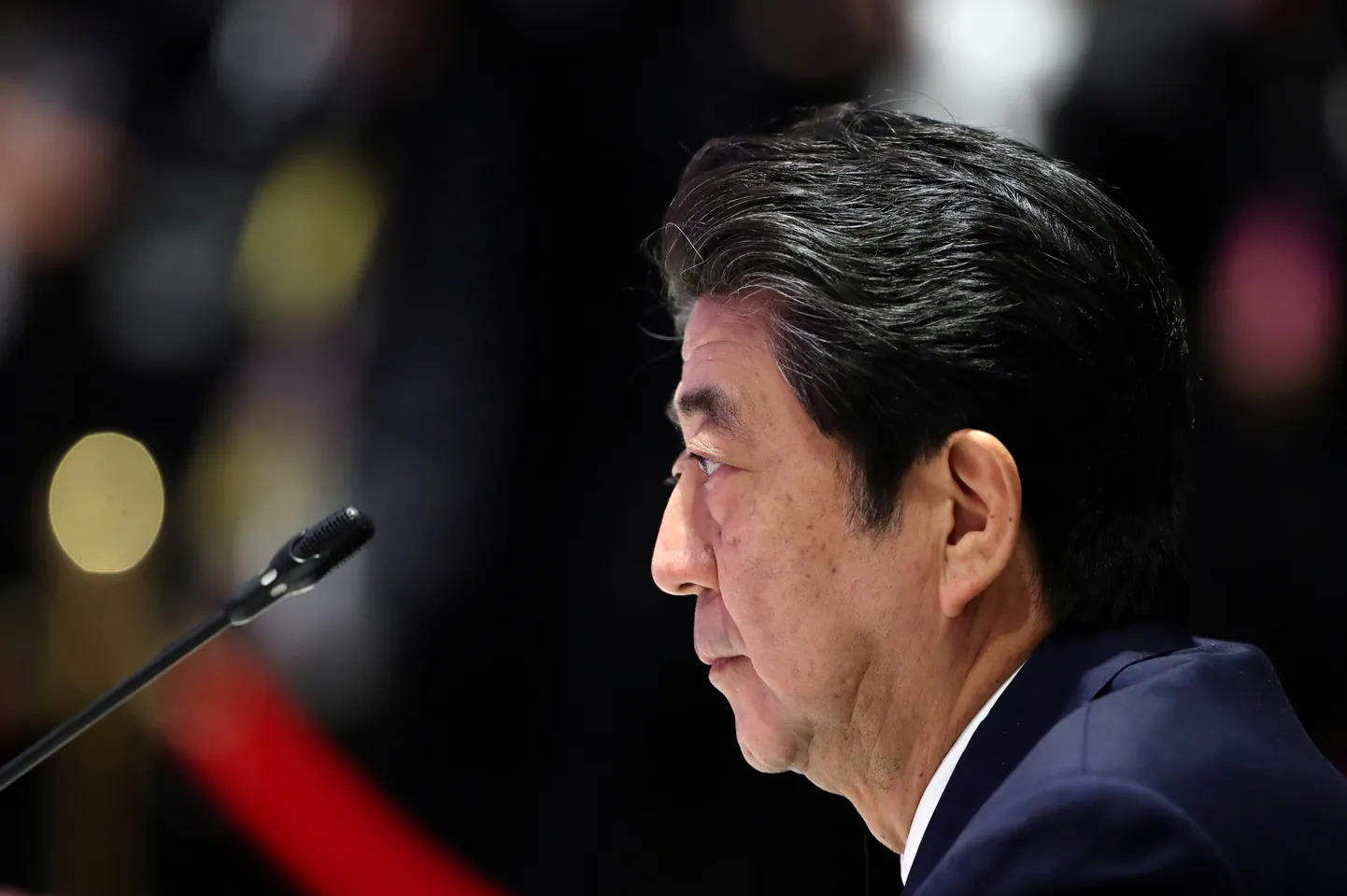 Shinzo Abe.