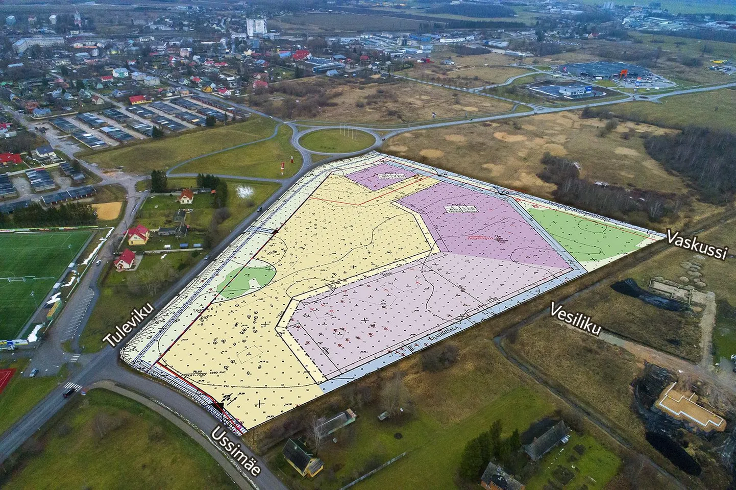 Rakvere külje alla Ussimäe külla kavandatava kaubandus- ja vabaajakeskuse detailplaneering on kinnitatud.
