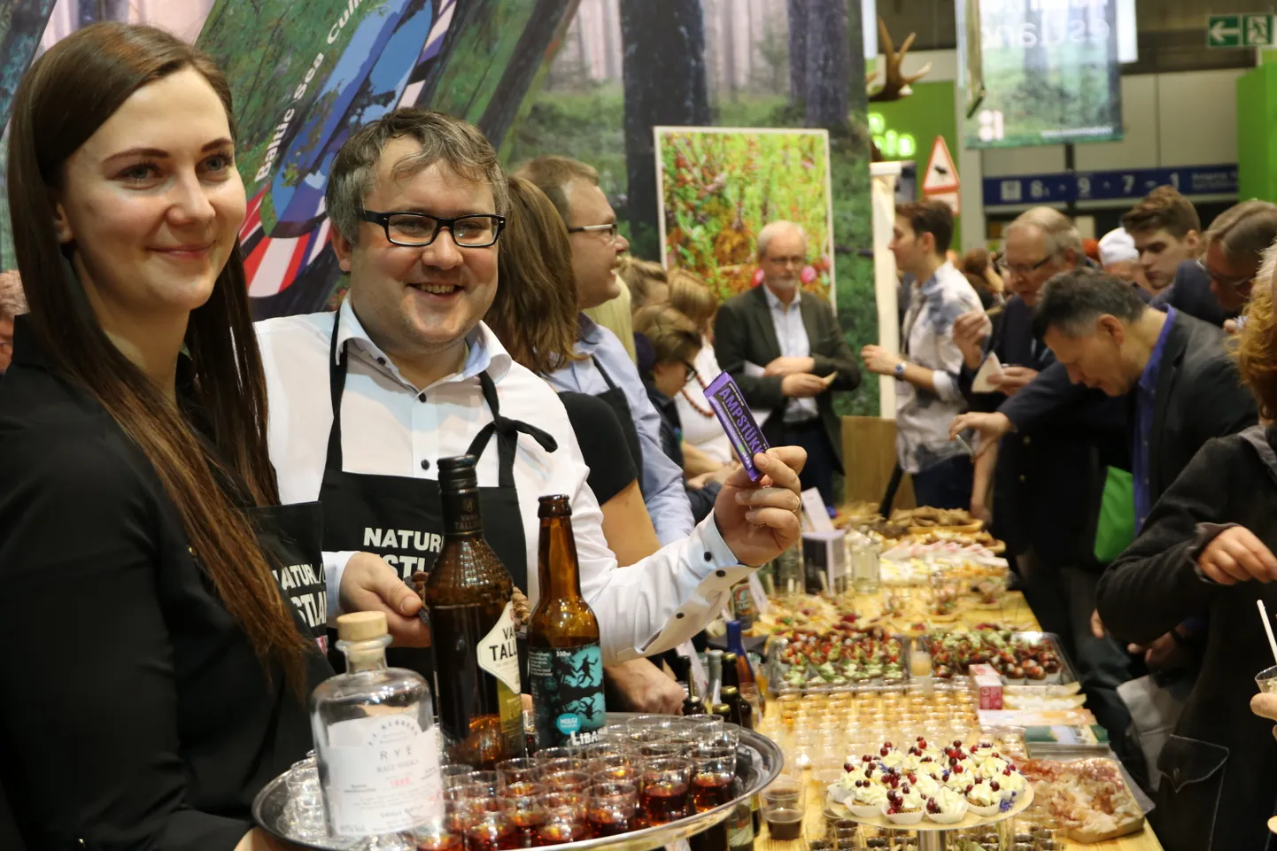 „Baltic Sea Food“ esitlus Grüne Wochel.