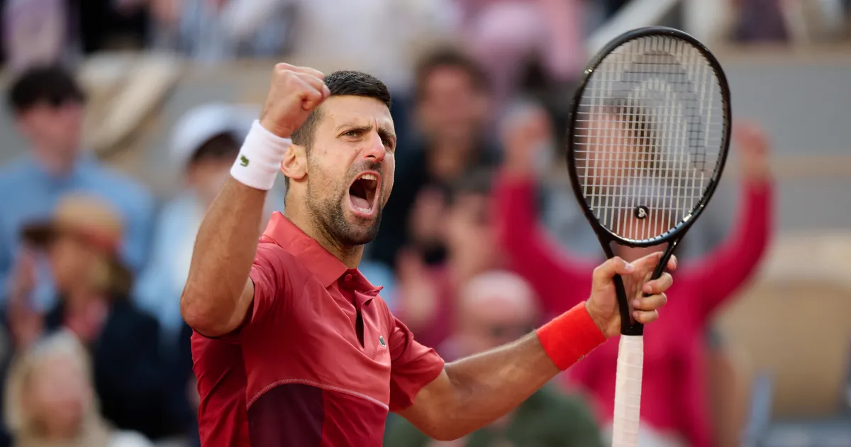 Djokovic a ieșit de sub tren în meciul istoric în timp ce suferea de o accidentare