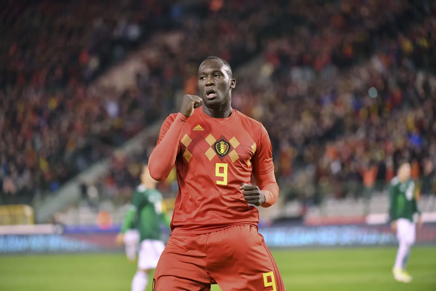 Belgia koondise ründaja Romelu Lukaku.