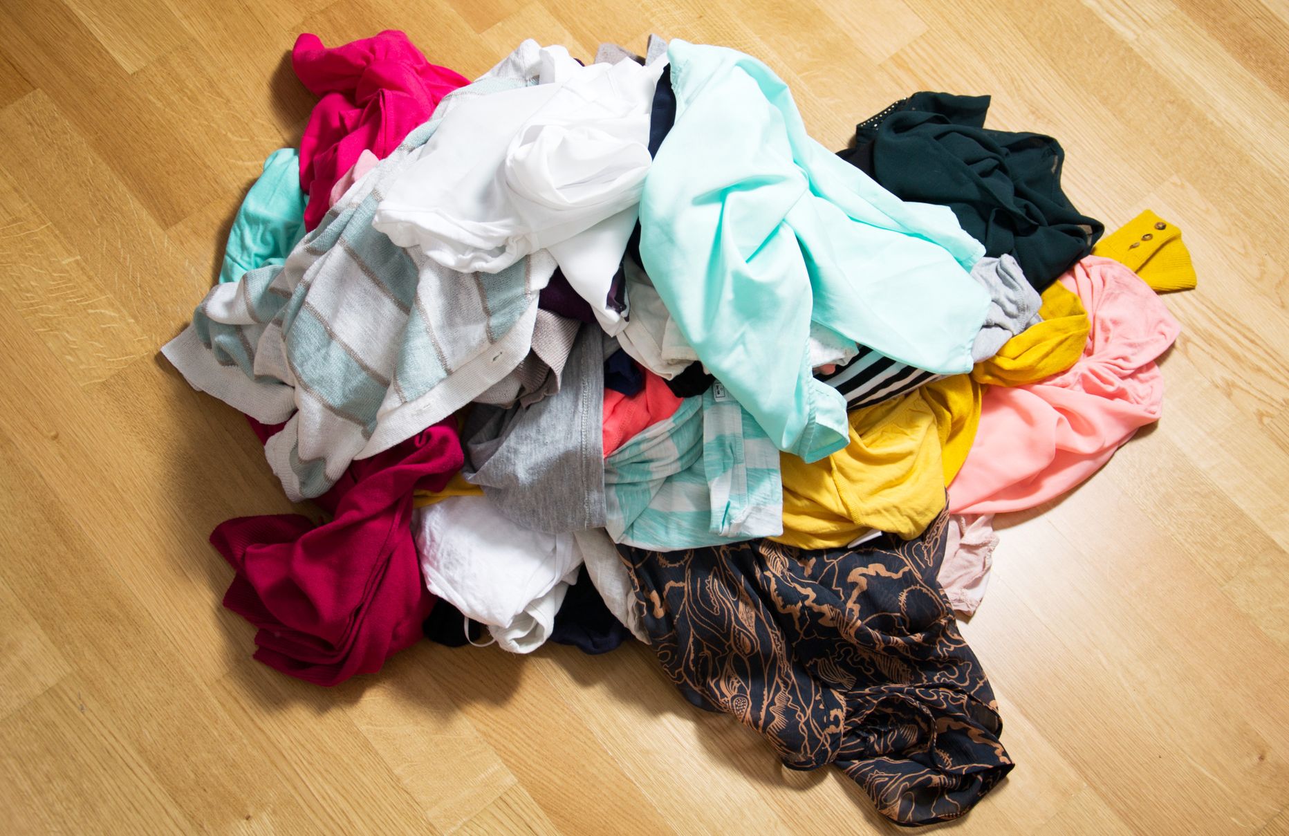 Aeg suvised riided ära sorteerida.