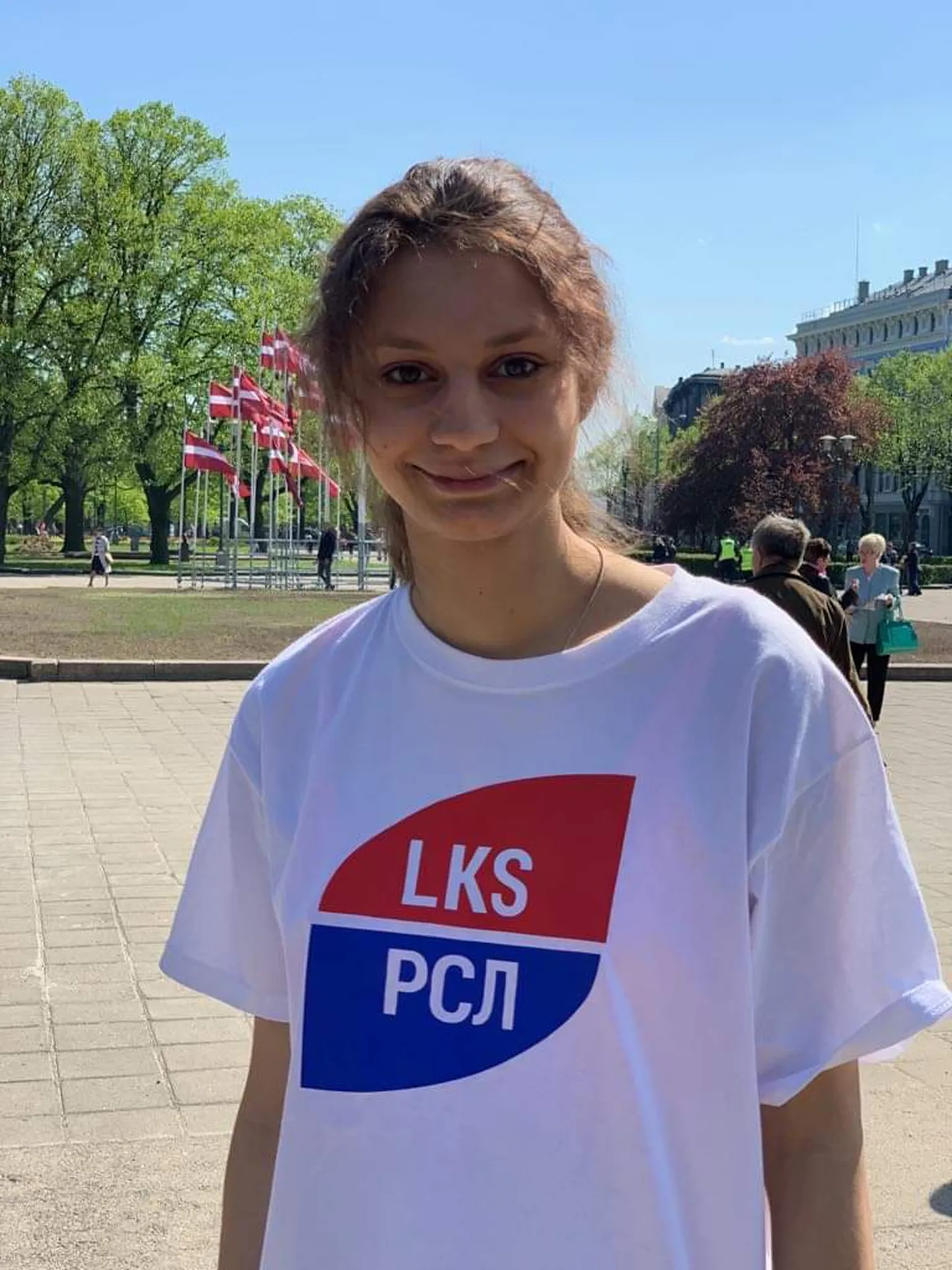 Prokremliskā aktīviste Tatjana Andrijeca.