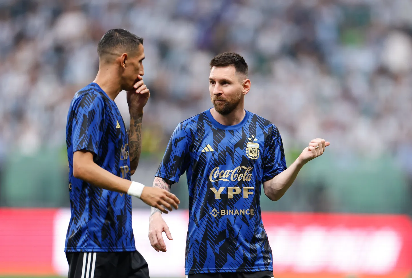 Ángel Di María ja Lionel Messi