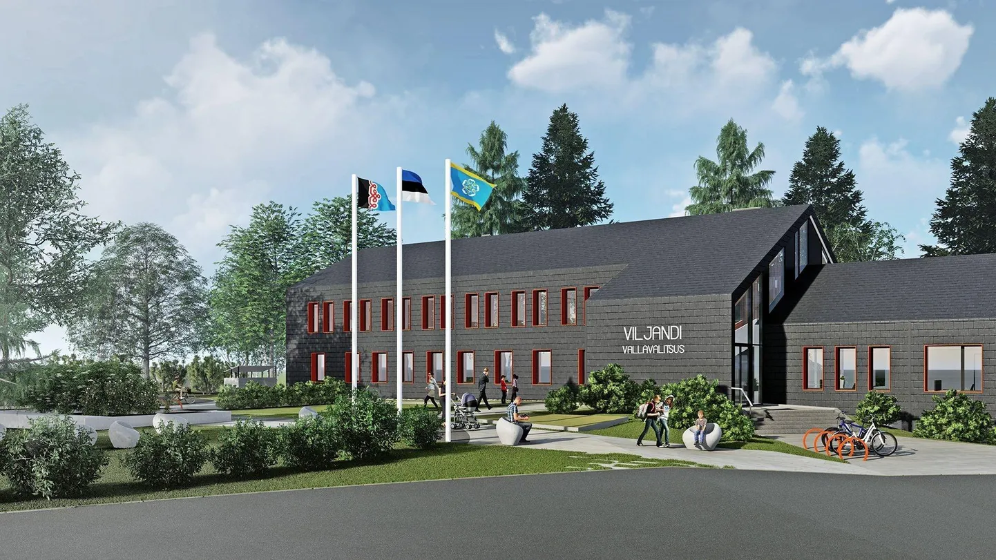 Viljandi uue vallamaja ehituseks on leping sõlmitud, kuid tõenäoliselt lükkub ehitus edasi.