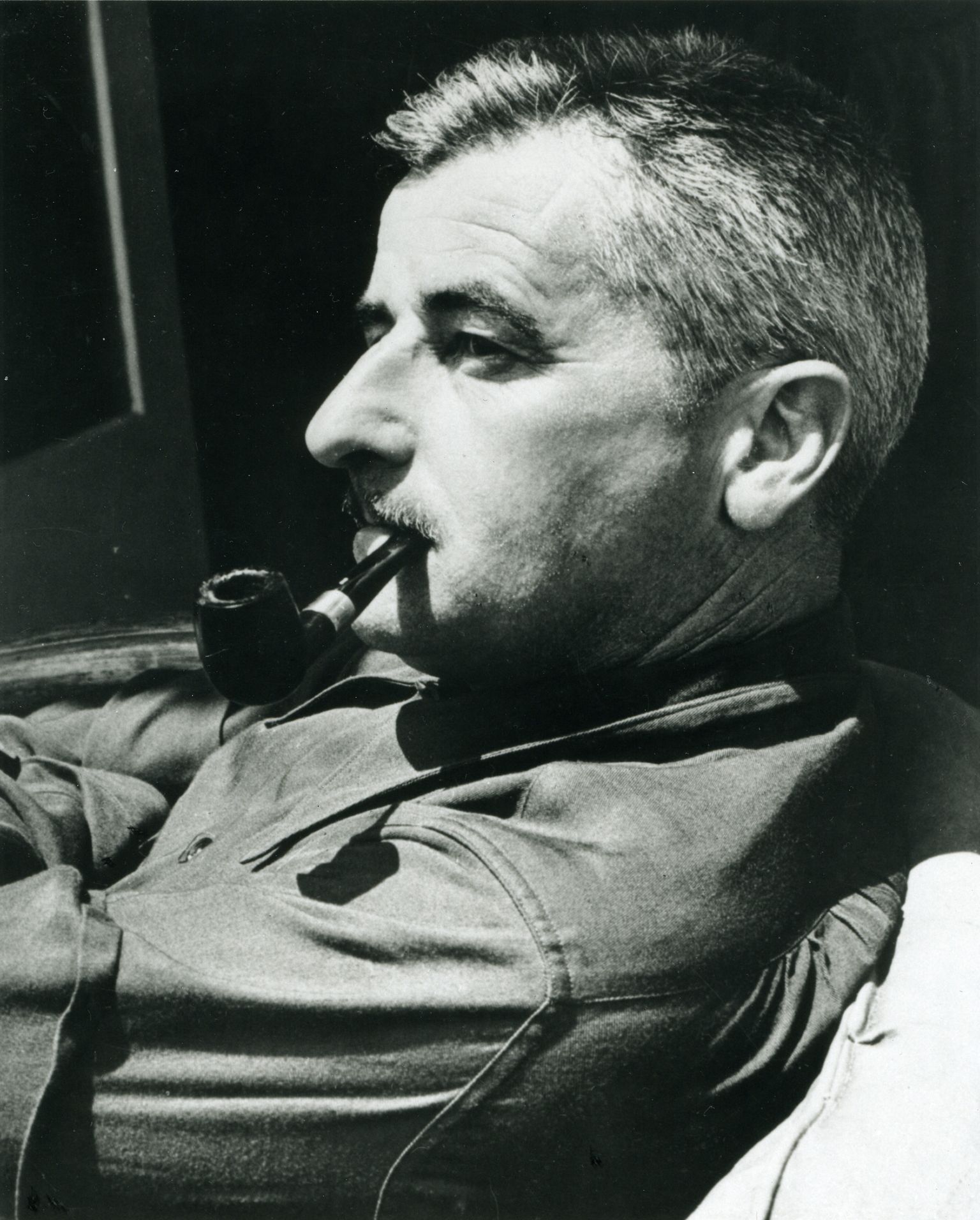 William Faulkner. Foto aastast 1955.