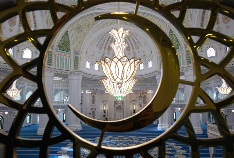 В Чечне открылась крупнейшая в Европе мечеть.