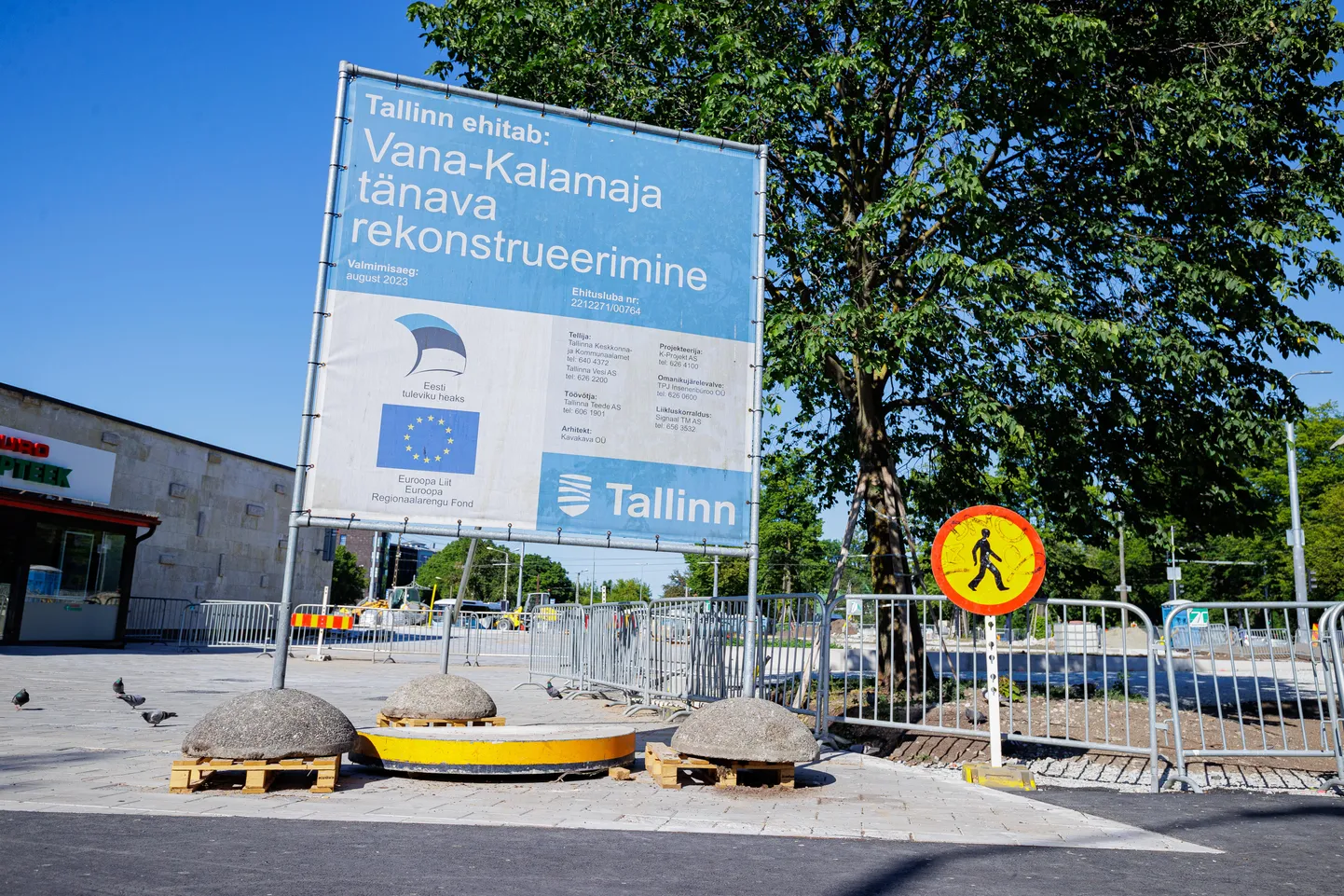 Vana-Kalamaja tänava rekonstrueerimine.