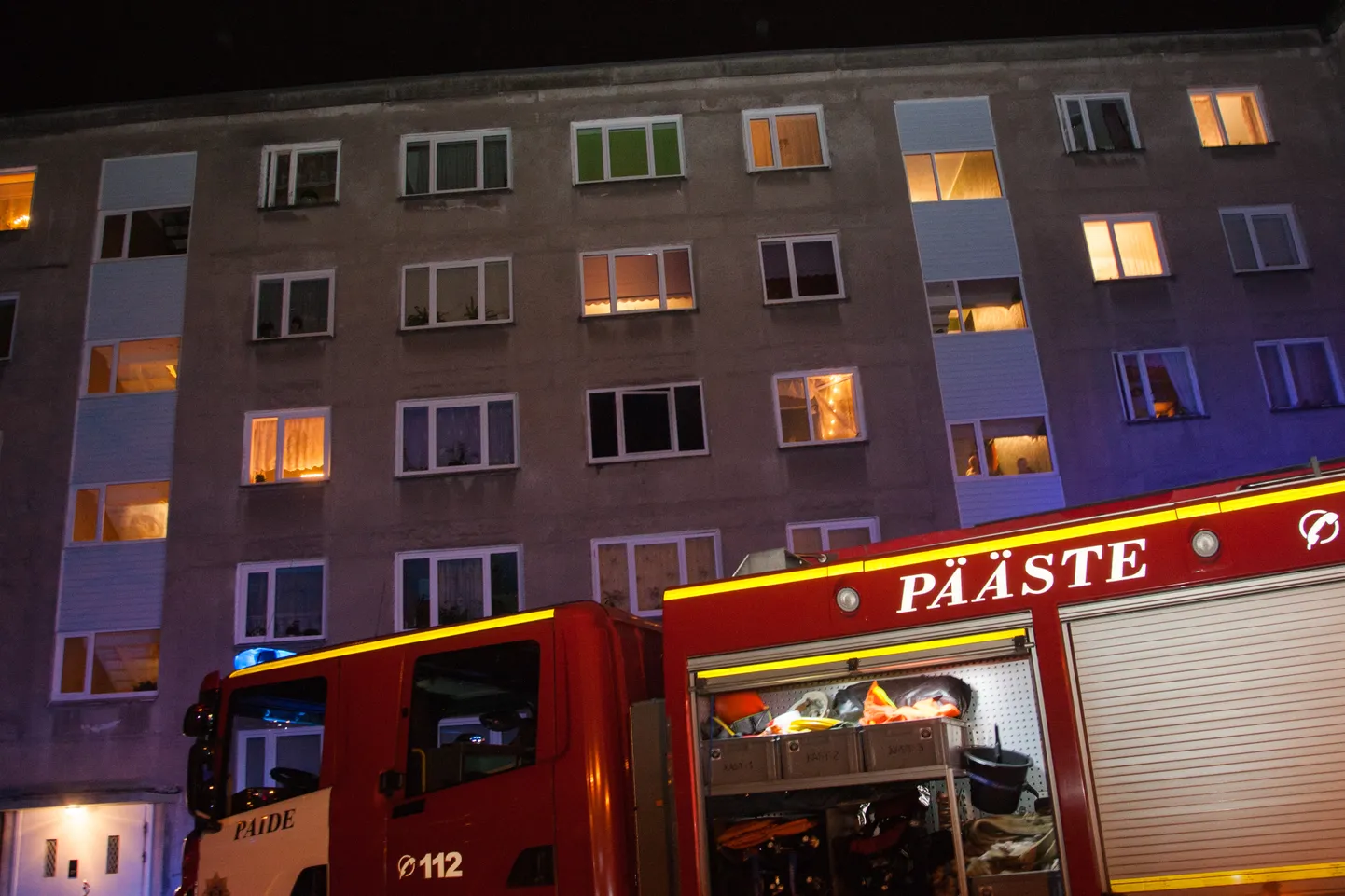 Põleng Paide korteris. Foto on illustratiivne.