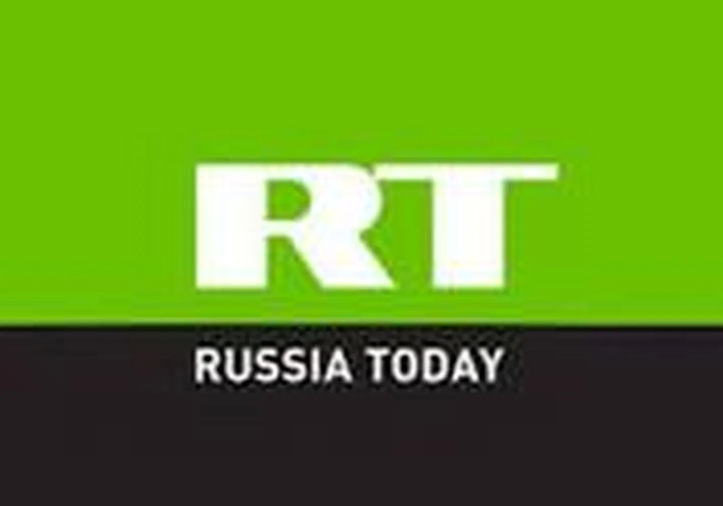 Russia Today logo.