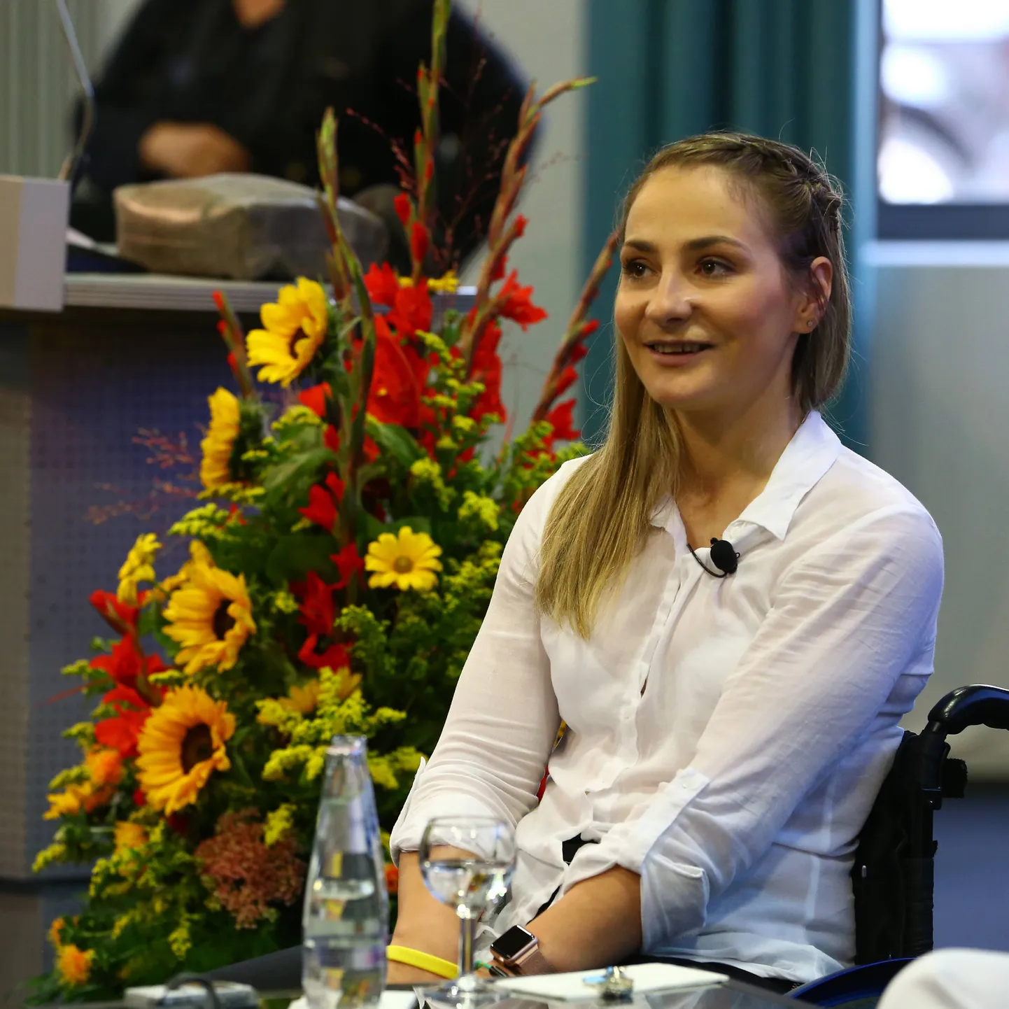 Kristina Vogel on rängast õnnetusest hoolimata säilitanud positiivse eluhoiaku.