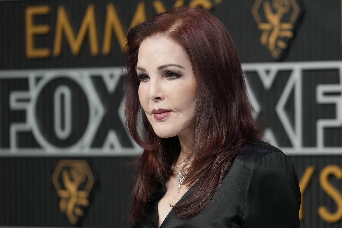 Priscilla Presley 2024. aasta jaanuaris.