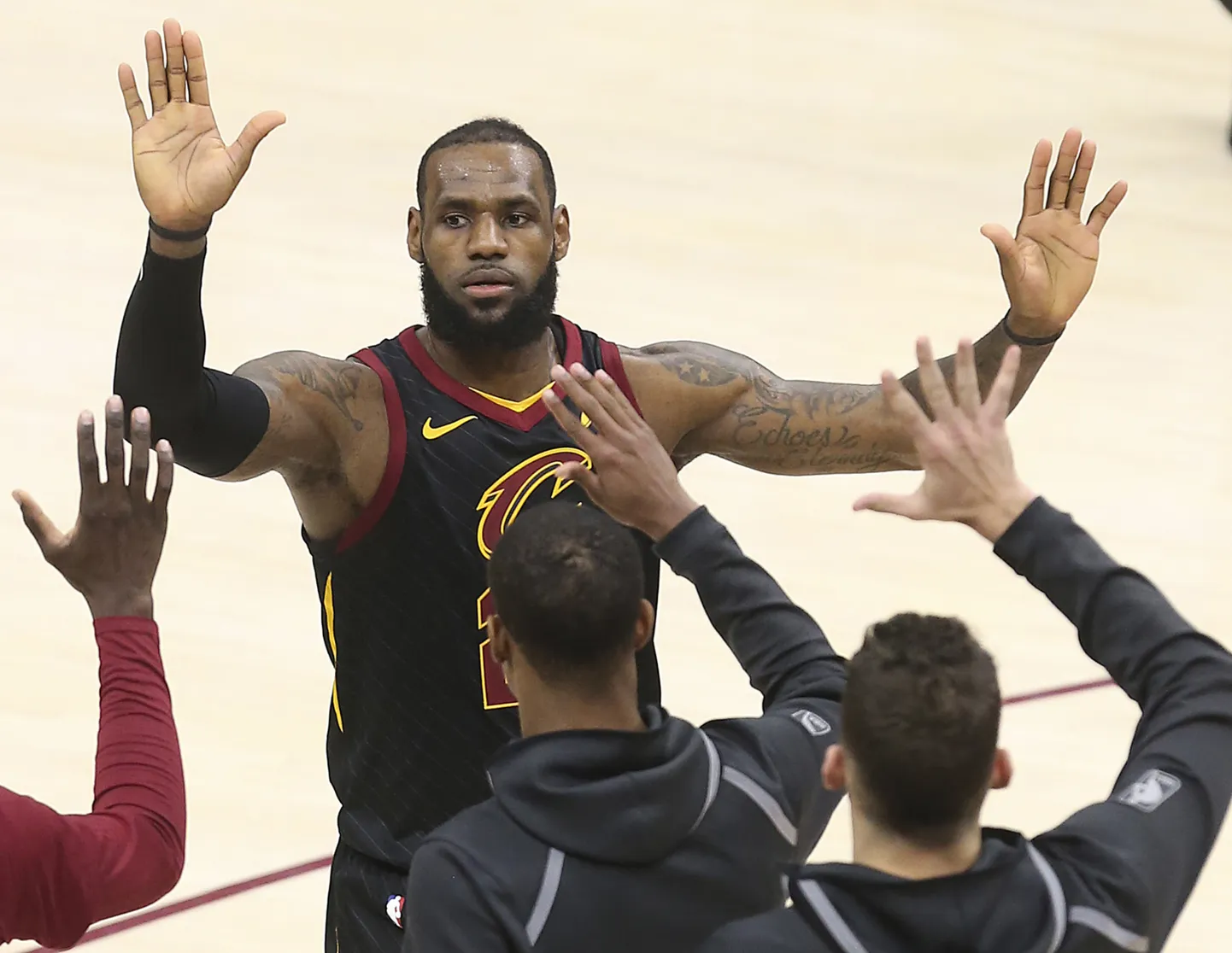 LeBron James «viiekaid» jagamas.