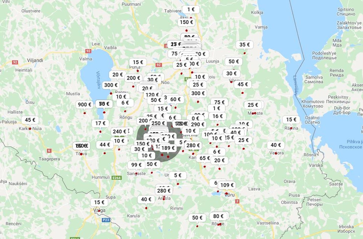 Eile vaatas Rally Estonia kodulehe majutusrubriigi kaardilt vastu üle 140 eri hinnaklassis koha, kust autospordi fännidel on põhjust öömaja küsida.